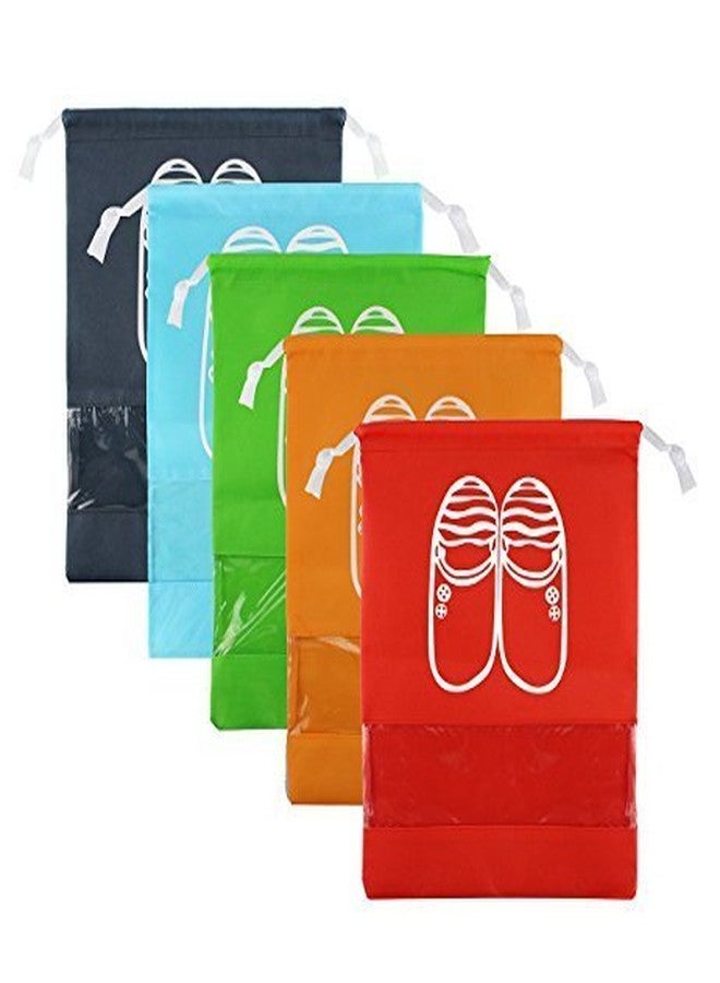 Aeoss Portable Travel Shoe Bags Multicolor Storage Organizer Bag for Men Women (Any 3 Colors from Picture Will be Shipped) - Image 1